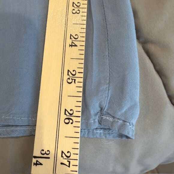 Saks Fifth Avenue Wide Leg Loose Fit Sleeveless Jumper Blue Size XL - Picture 10 of 12